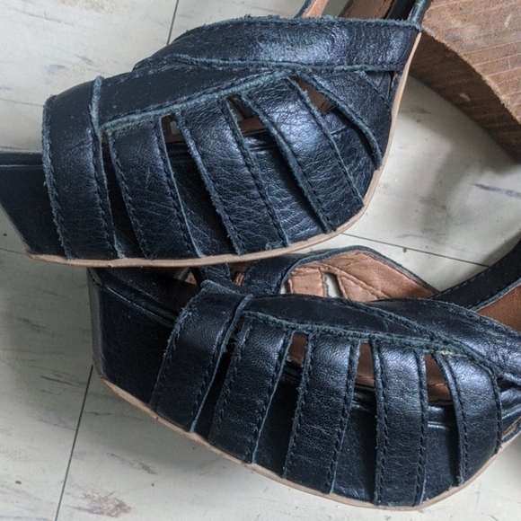 Lucky Brand LK Randy platform wedge shoes - Picture 10 of 16